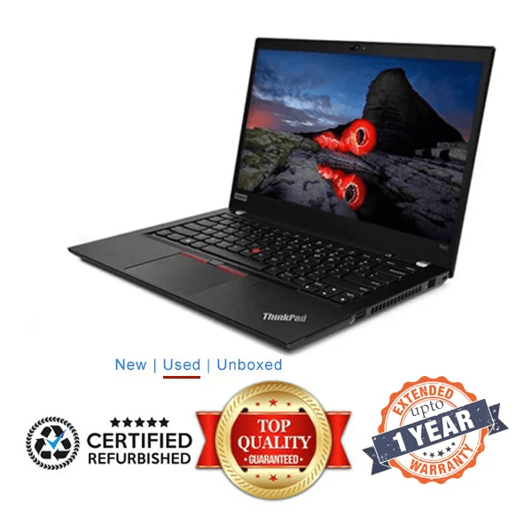 Lenovo Thinkpad T490 High Quality Refurbished Laptop i5 8th Gen Win 11/MS office 1 Year Seller Warranty